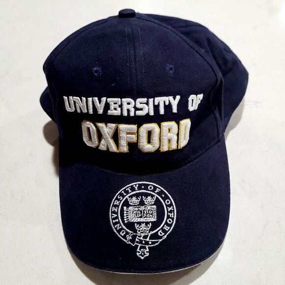 VTG 2005 Oxford University Official Product Authentic London Adjustable Hat Cap - Picture 1 of 6